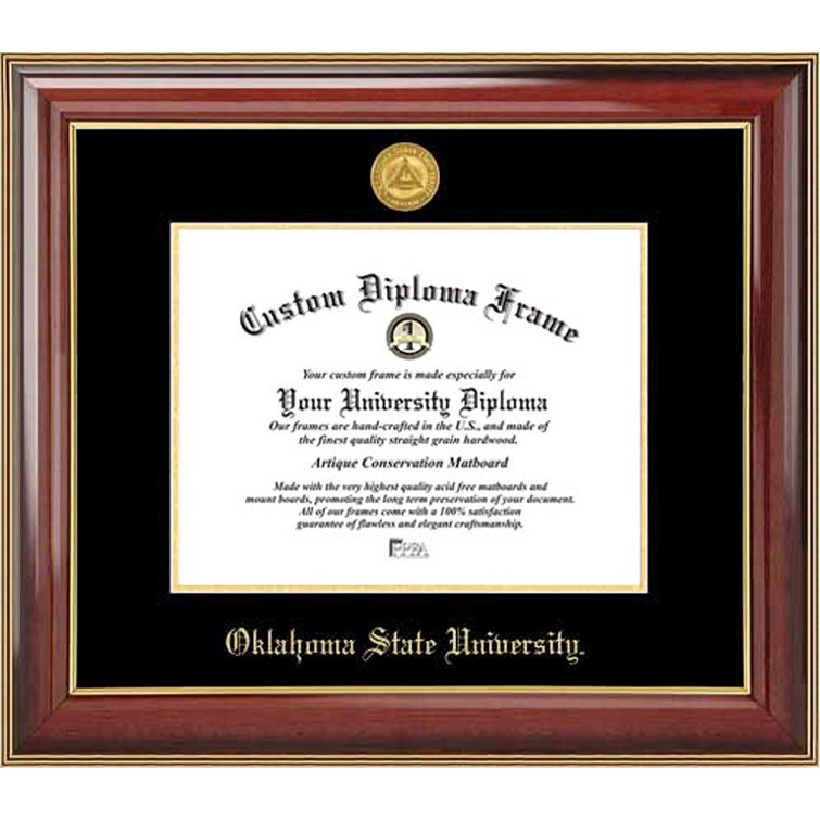 Diploma Frame Deals Oklahoma State University Diploma Picture Frame